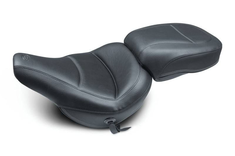 MUSTANG MX Solo Touring Seat - Harley-Davidson Heritage / Deluxe 2018+ 75880 - PartsOutlet.com.au