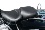 MUSTANG Passenger Rear Seat - Wide - Harley-Davidson FLH 1997-2021 - Smooth 75460 - PartsOutlet.com.au