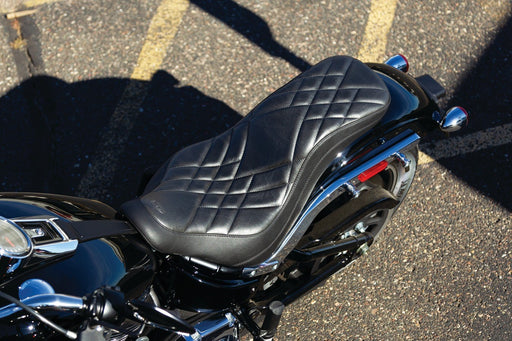 MUSTANG Daytripper Seat - Harley-Davidson FXLR/ FLSB 2018+ 75726 - PartsOutlet.com.au