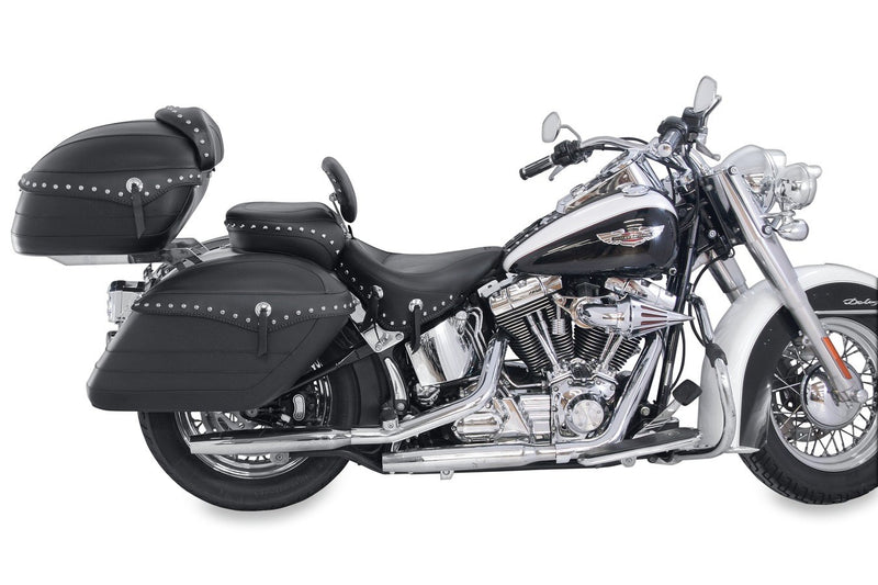 MUSTANG Pillion Seat - Studded - Softail - Harley-Davidson Dyna 2006-2017 - 79533 - PartsOutlet.com.au