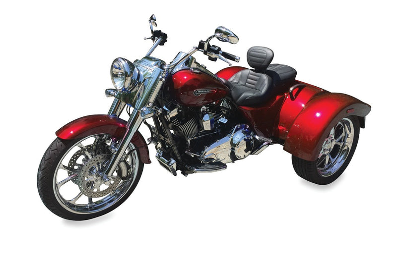 MUSTANG Freewheeler Vintage Seat - Harley-Davidson FLRT 2015-2021 - Driver Backrest 79592 - PartsOutlet.com.au