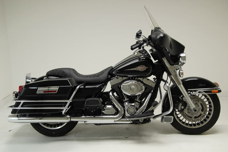 MUSTANG Kodlin Solo Seat - Black - Harley-Davidson FL 2008+ - 76292 - PartsOutlet.com.au