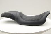MUSTANG Kodlin Solo Seat - Black - Harley-Davidson FL 2008+ - 76292 - PartsOutlet.com.au