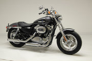 MUSTANG Kodlin Solo Seat - Black - Harley-Davidson Sportser 2004-2021 - XL 76295 - PartsOutlet.com.au
