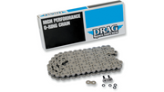 DRAG SPECIALTIES 530 Series - O-Ring Chain - Chrome - Harley-Davidson 1936-1990 - 104 Links DS530POS104L - PartsOutlet.com.au