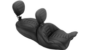 MUSTANG Freewheeler Vintage Seat - Driver & Passenger Backrest - Harley-Davidson FLRT 2015-2021 - 79595 - PartsOutlet.com.au