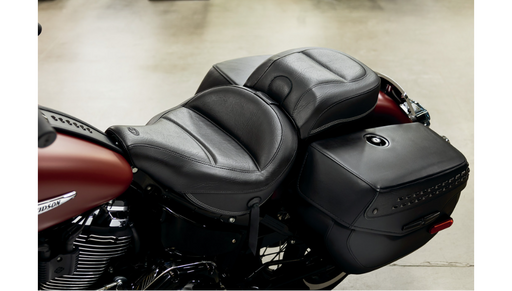 MUSTANG Max Solo Touring Seat - Driver's Backrest - Harley-Davidson FLHC 2018+ 79330 - PartsOutlet.com.au