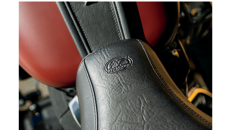 MUSTANG Max Solo Touring Seat - Driver's Backrest - Harley-Davidson FLHC 2018+ 79330 - PartsOutlet.com.au